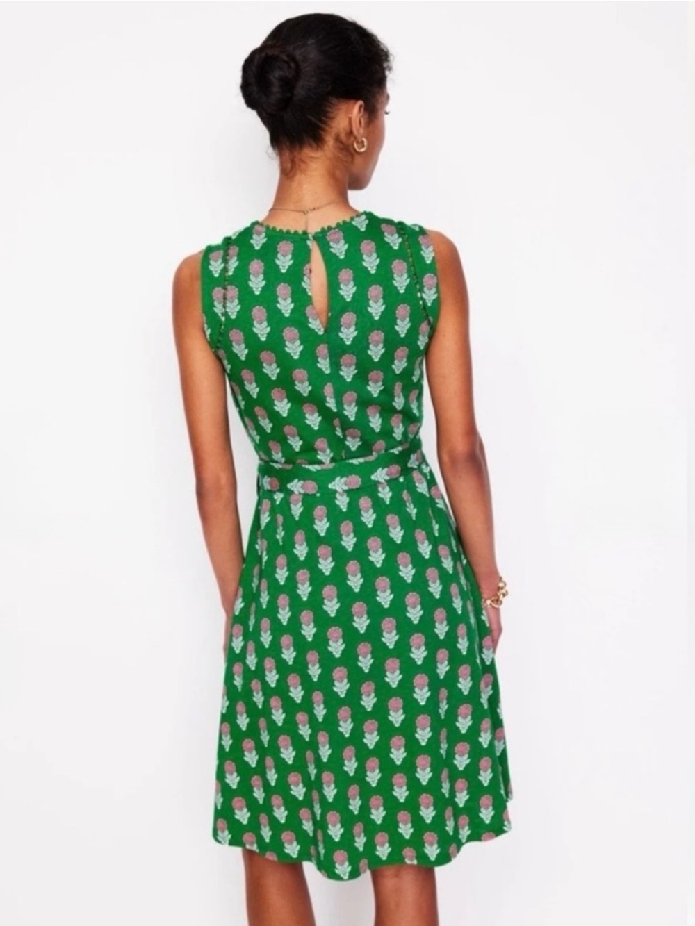 Boden Mila Short Jersey Dress - Picture 2 of 9